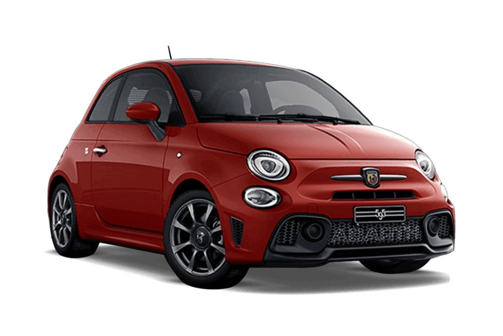 Abarth 595 - Röd Abarth