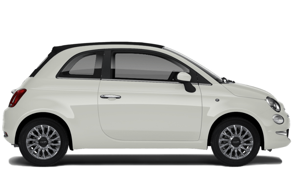 Fiat 500 Cab - Bossa Nova White