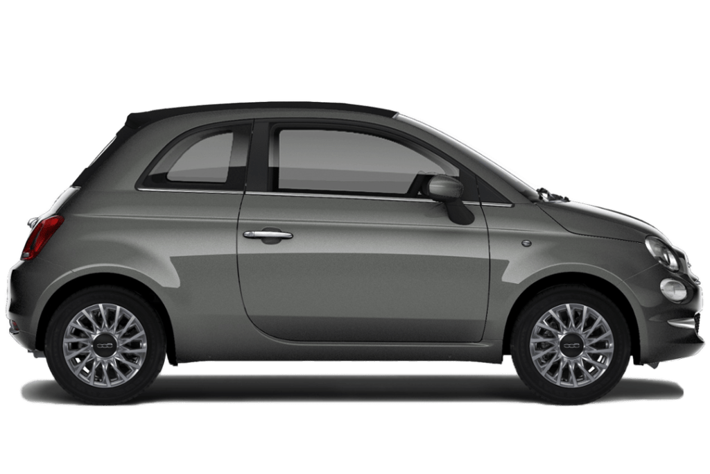 Fiat 500 Cab - Electroclash Grey